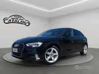 Usata Audi A3 Sport 116 CV (85 kW) 2018 Nero Berlina