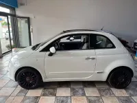 Usata Fiat 500C Lounge 95 CV (69 kW) 2011 Bianco Cabrio