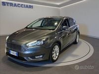 Usata Ford Focus Titanium S 125 CV (91 kW) 2018 Grigio metallizzato Berlina