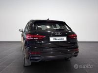 Usata Audi Q3 S-Line 150 CV (110 kW) 2019 Nero SUV