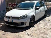 Usata VW Golf VI GTD 170 CV (125 kW) 2012 Bianco Utilitaria