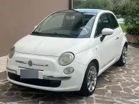 Usata Fiat 500 75 CV (55 kW) 2008 Bianco Berlina