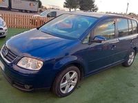 Usata VW Touran Highline 140 CV (102 kW) 2006 Blu Monovolume