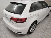 Usata Audi A3 116 CV (85 kW) 2019 Bianco Berlina
