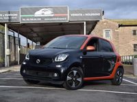 Usata Smart ForFour 71 CV (52 kW) 2018 Nero/arancio / pastello Utilitaria