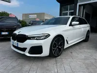Usata BMW 518 M Sport 150 CV (110 kW) 2022 Bianco Station wagon