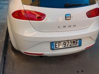 Usata Seat Leon 105 CV (77 kW) 2010 Bianco Berlina