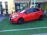 Usata Peugeot 208 75 CV (55 kW) 2018 Arancione Utilitaria