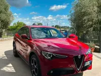Usata Alfa Romeo Stelvio 179 CV (131 kW) 2017 Rosso SUV