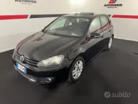 Usata VW Golf VI Highline 105 CV (77 kW) 2010 Nero Berlina