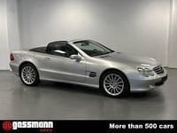 Usata Mercedes SL350 245 CV (180 kW) 2005 Argento Cabrio