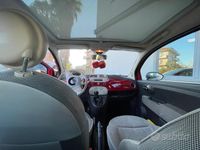Usata Fiat 500 Lounge 95 CV (69 kW) 2011 Rosso Utilitaria