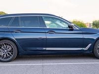 Usata BMW 530 Luxury Line 265 CV (194 kW) 2018 Blu/azzurro Station wagon