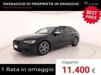 Usata Audi S6 Ambiente 344 CV (253 kW) 2024 Nero metallizzato Station wagon