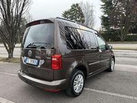 Usata VW Caddy 102 CV (75 kW) 2018 Marrone Monovolume
