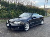 Usata Saab 9-3 Cabriolet Linear 150 CV (110 kW) 2007 Nero Cabrio