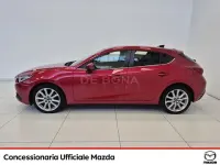 Usata Mazda 3 Exceed 105 CV (77 kW) 2017 Rosso Utilitaria