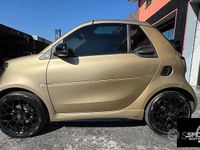 Usata Smart ForTwo Electric Drive Brabus 60 kW (82 CV) 2021 Giallo Cabrio