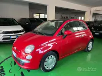 Usata Fiat 500 Pop 69 CV (50 kW) 2009 Rosso Cabrio