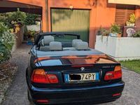 Usata BMW 320 Cabriolet 170 CV (125 kW) 2004 Blu Cabrio