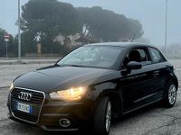 Usata Audi A1 Attraction 105 CV (77 kW) 2012 Nero Utilitaria