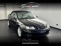 Usata Saab 9-3 Cabriolet Vector 150 CV (110 kW) 2006 Nero Cabrio