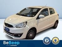 Usata Mitsubishi Space Star Invite 71 CV (52 kW) 2019 Bianco pastello Berlina