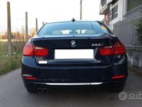 Usata BMW 328 Efficient Dynamics 245 CV (180 kW) 2012 Blu Berlina
