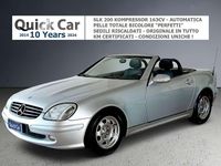 Usata Mercedes SLK200 163 CV (119 kW) 2001 Argento Cabrio