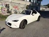Usata Mazda MX5 Exceed 184 CV (135 kW) 2019 Bianco Cabrio