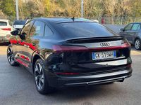 Usata Audi e-tron Sportback Black Edition 300 kW (408 CV) 2022 Nero SUV