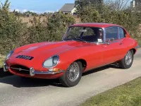Usata Jaguar E-Type 269 CV (197 kW) 1966 Rosso Coupé