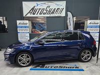 Usata VW Golf VII R-line 116 CV (85 kW) 2018 Blu Berlina