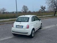 Usata Fiat 500 Lounge 69 CV (50 kW) 2011 Bianco Utilitaria