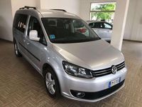Begagnad VW Caddy 102 HK (75 kW) 2012 Silver Minibuss