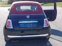 Usata Fiat 500 69 CV (50 kW) 2013 Nero Cabrio