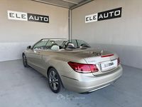 Usata Mercedes E220 Premium 170 CV (125 kW) 2016 Grigio Cabrio