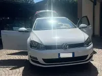 Usata VW Golf VII 90 CV (66 kW) 2015 Bianco Berlina