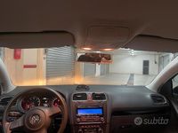 Usata VW Golf VI Comfortline 122 CV (89 kW) 2009 Nero Utilitaria