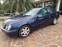 Usata Mercedes CLK200 Elegance 192 CV (141 kW) 2000 Blu/azzurro Coupé