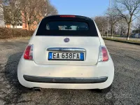 Usata Fiat 500 100 CV (73 kW) 2010 Bianco Cabrio