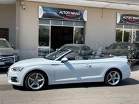 Usata Audi A5 Cabriolet Design 190 CV (139 kW) 2017 Bianco Cabrio