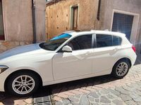 Usata BMW 118 Efficient Dynamics 143 CV (105 kW) 2015 Bianco Utilitaria