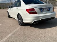 Usata Mercedes C220 170 CV (125 kW) 2011 Bianco Berlina