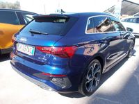 Usata Audi A3 S-Line 116 CV (85 kW) 2022 Blu navarra metall Berlina