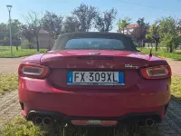 Usata Abarth 124 Spider 170 CV (125 kW) 2019 Rosso Cabrio