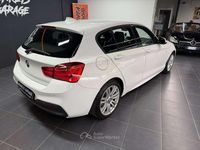 Usata BMW 118 Sport Line 150 CV (110 kW) 2016 Bianco Utilitaria
