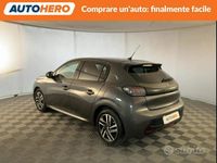 Usata Peugeot 208 Allure 102 CV (75 kW) 2020 Grigio Utilitaria
