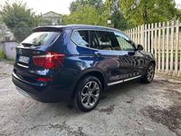 Usata BMW X3 xLine 190 CV (139 kW) 2016 Blu/azzurro SUV