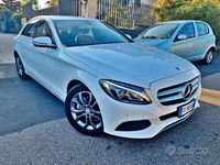 Usata Mercedes C220 170 CV (125 kW) 2016 Bianco Berlina